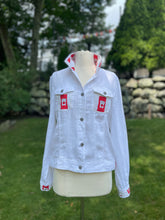 Load image into Gallery viewer, Ketchup Packets Linen Jacket
