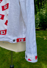 Load image into Gallery viewer, Ketchup Packets Linen Jacket
